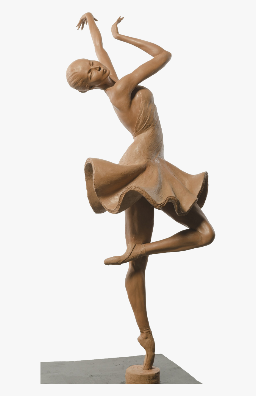 Clay Sculpture Ballerina, HD Png Download -