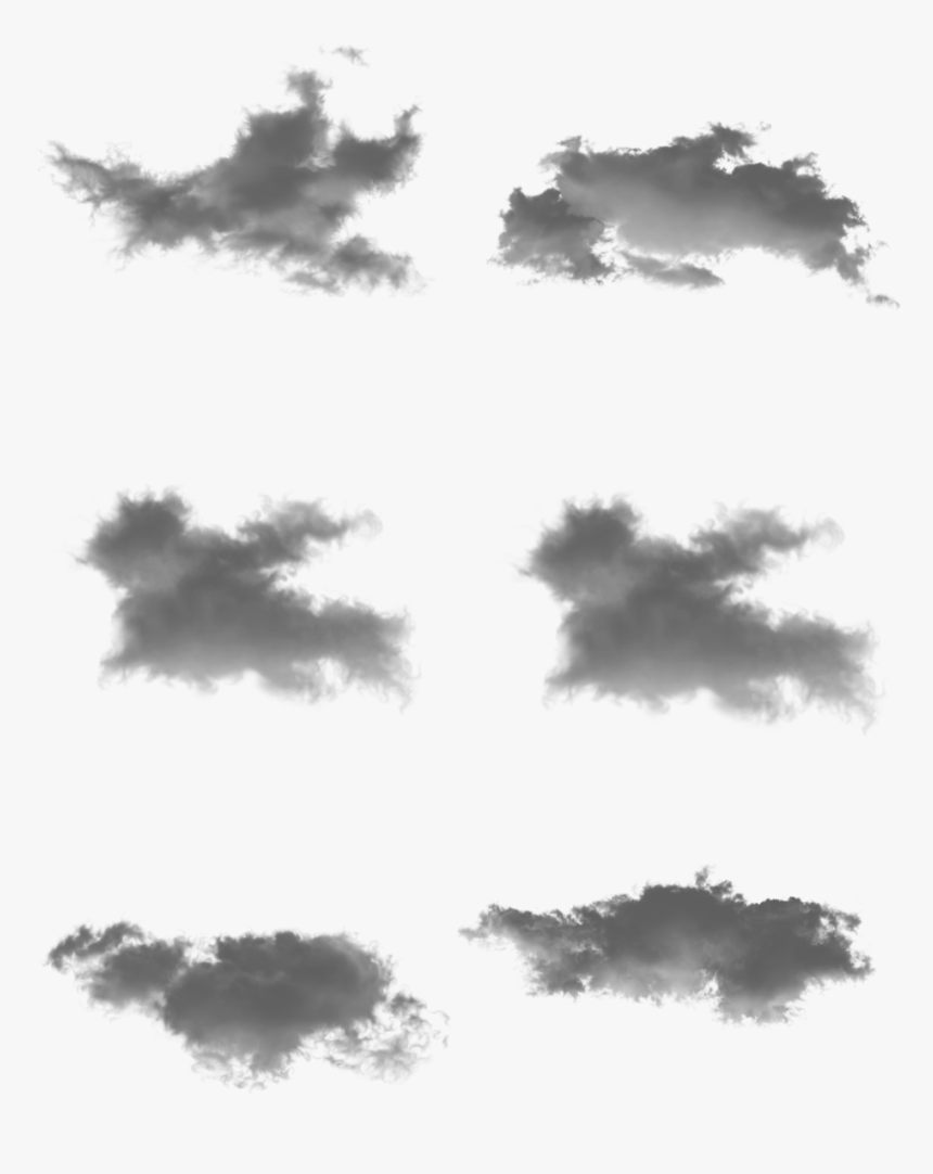 Ink Cloud Black Smudge Decorative Element Png And Psd - Portable Network Graphics, Transparent Png, Free Download