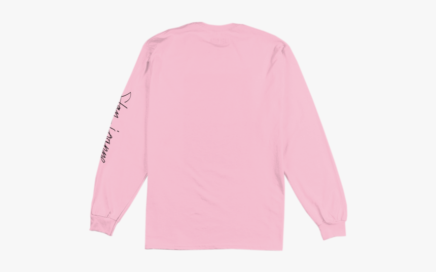 Horns Long Sleeve T - Pink Long T Shirt, HD Png Download, Free Download