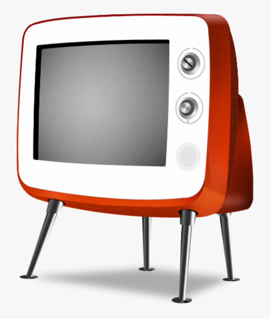 #ftestickers #television #tv #retro #vintage #red - Png Transparent Vintage Tv Icon, Png Download, Free Download