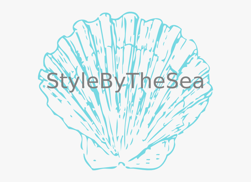 Stylebythesea Shell Svg Clip Arts - Seashell Clipart Transparent, HD Png Download, Free Download