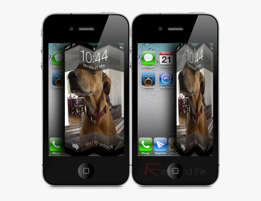 Transparent Iphone Lock Screen Png - Ios 5 Slide To Unlock, Png Download, Free Download