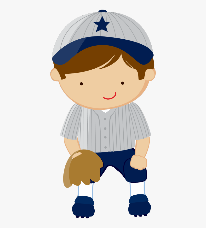 Transparent Niños Jugando Png - Boy Baseball Player Clip Art, Png Download, Free Download