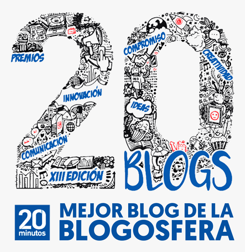 Mejor Blog Premios 20 Minutos - Illustration, HD Png Download, Free Download