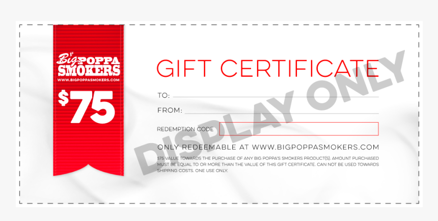 Bps Gift Certificate - Label, HD Png Download, Free Download