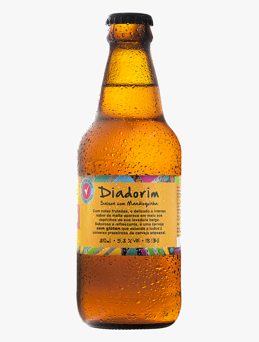 Capitu Lança Cerveja Artesanal Sem Glúten No Rio De - Beer Bottle, HD Png Download, Free Download