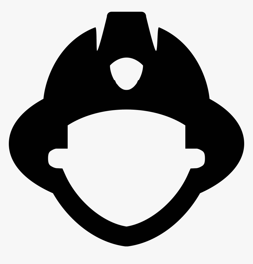 Firefighter Computer Icons Fire Engine Fire Department - Fireman Icon Png, Transparent Png, Free Download