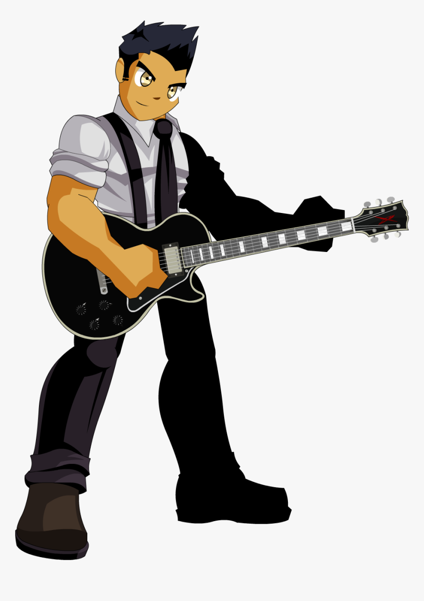 Bass Animated Bassist Transparent, HD Png Download, Free Download