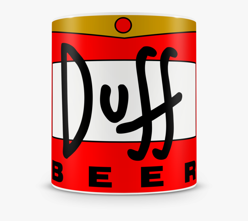 Caneca Cerveja Duff An8952 - Simpsons Duff Beer Label, HD Png Download, Free Download