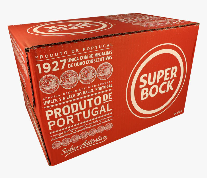 Cerveja C/alc Super Bock 24x33cl"
 Title="cerveja C/alc - Box, HD Png Download, Free Download