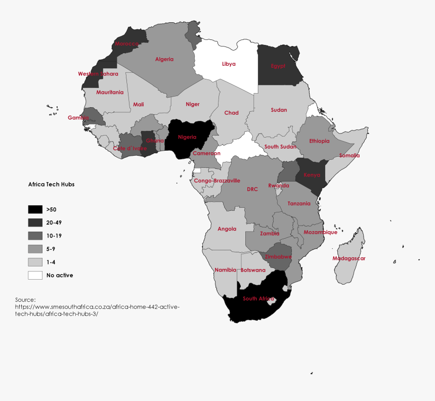 Tech Hubs In Africa, HD Png Download, Free Download
