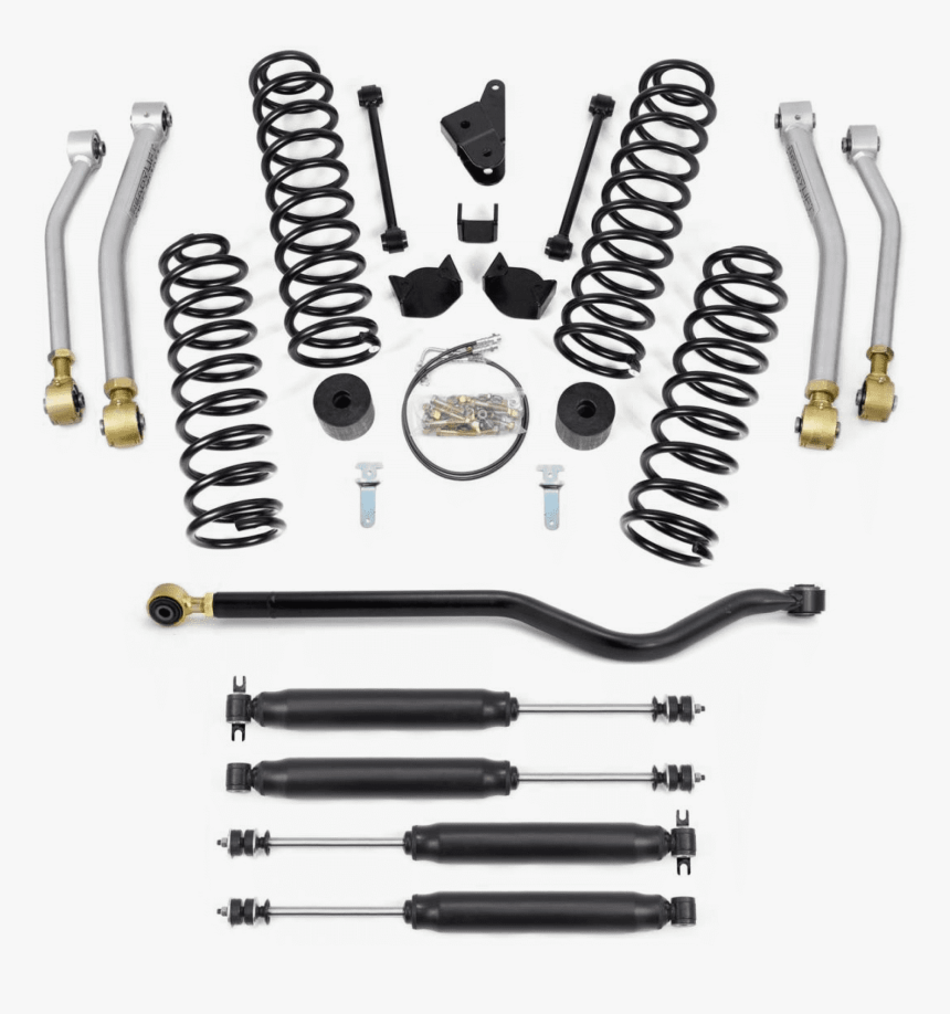 2011 Wrangler Stock Oem Coil Spring , Png Download - Kit De Levante Jeep Liberty, Transparent Png, Free Download