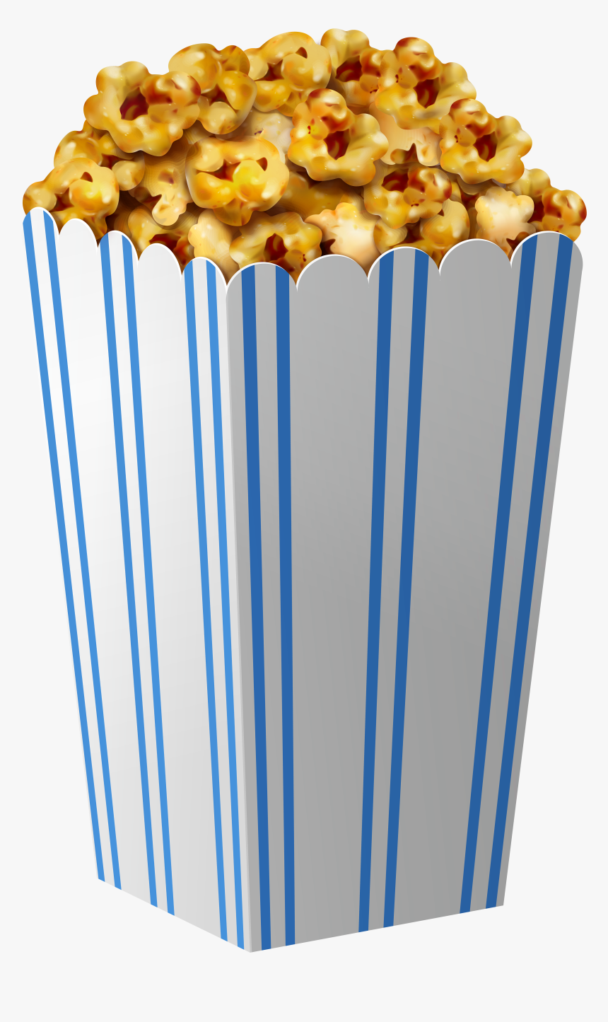 Popcorn Box Clipart - Popcorn Box Png, Transparent Png, Free Download