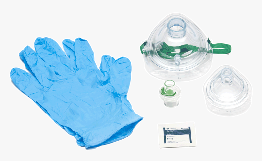 Adult And Infant Cpr Mask In Poly Bag - Nebulizer, HD Png Download, Free Download