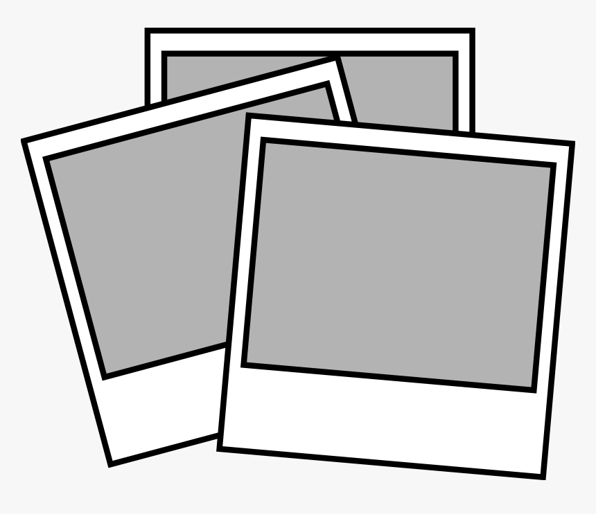 Entertainment Photos Line Drawing Clip Arts - Photographs Clipart, HD Png Download, Free Download