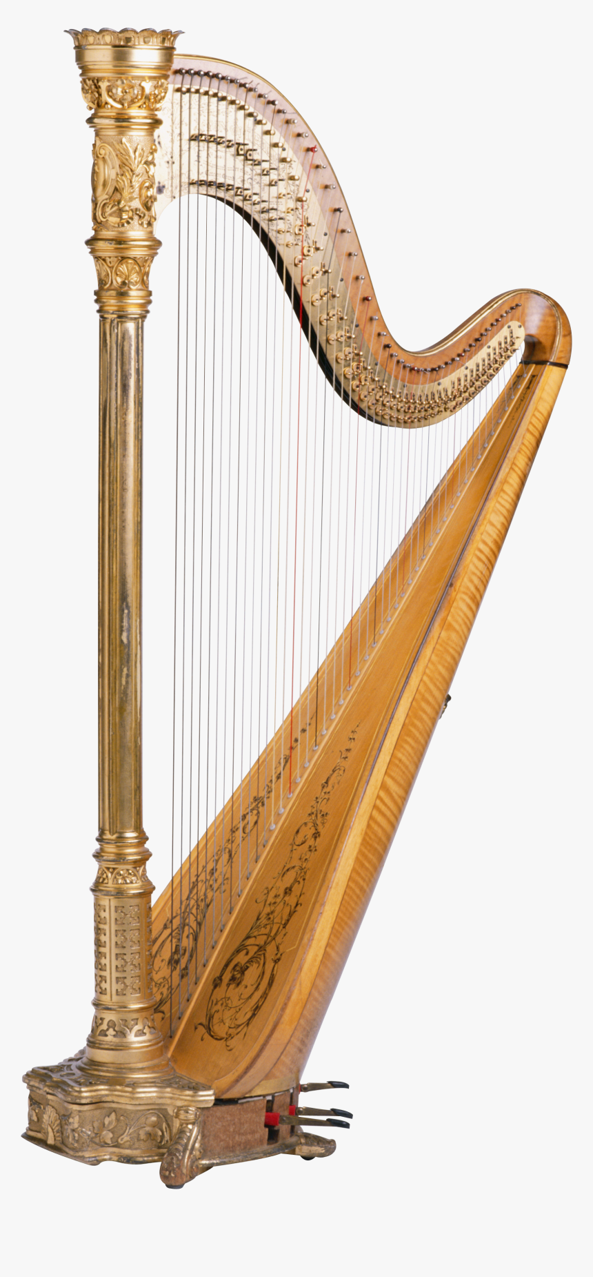 Transparent Lyre Png - Harp Png, Png Download, Free Download