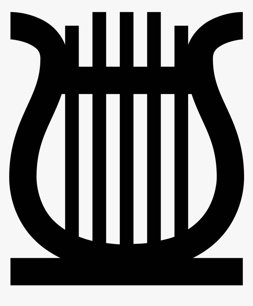This Is A "lyre - Emblem, HD Png Download, Free Download