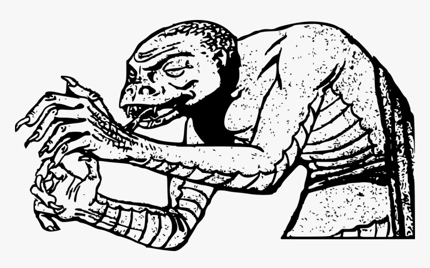 Snake Head Man Monster, HD Png Download, Free Download