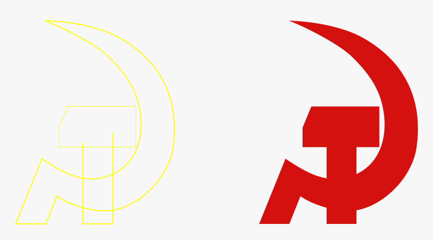 Hammer And Sickle By Rones Clip Arts - Different Hammer And Sickle, HD Png Download, Free Download