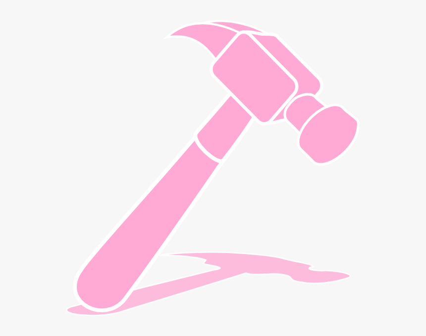 Charming Clip Art At - Pink Hammer Png, Transparent Png, Free Download