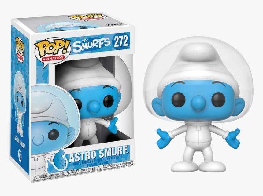 Astro Smurf Pop Vinyl Figure - Funko Pop Smurfs, HD Png Download, Free Download