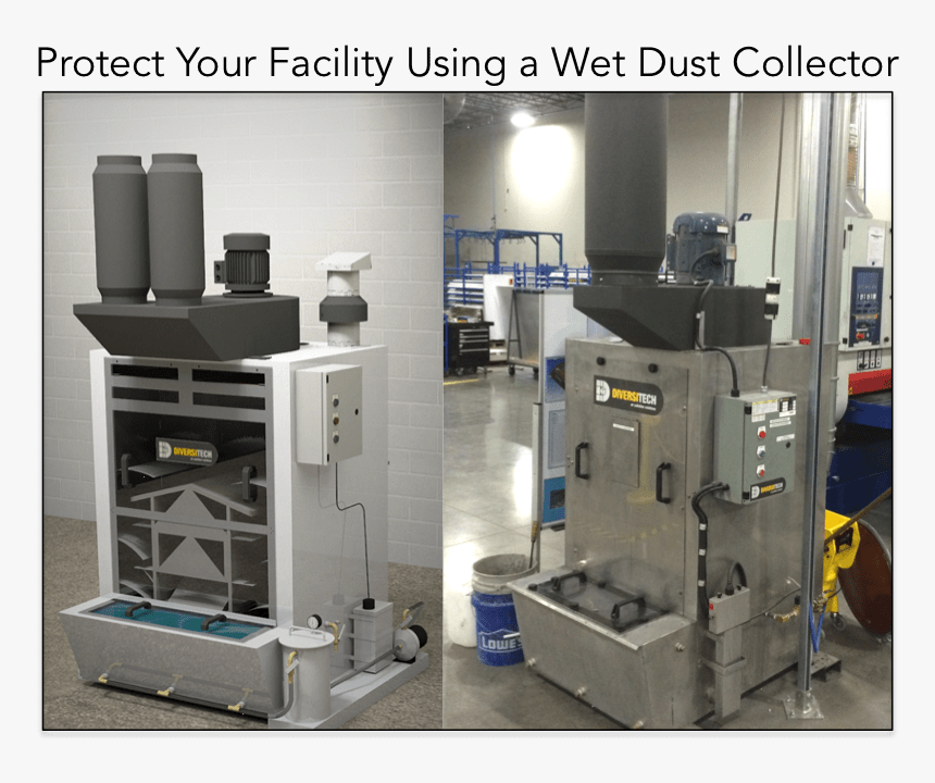 Wet Dust Collection A Cost Effective Alternative To - Metal Wet Dust Collector, HD Png Download, Free Download