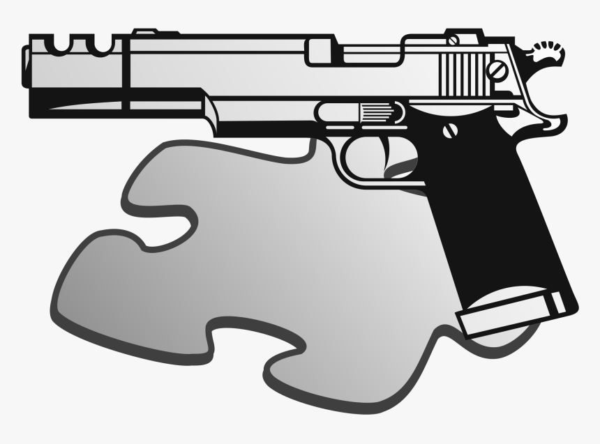 Pistol Clipart Western - Gun Clipart Png, Transparent Png, Free Download