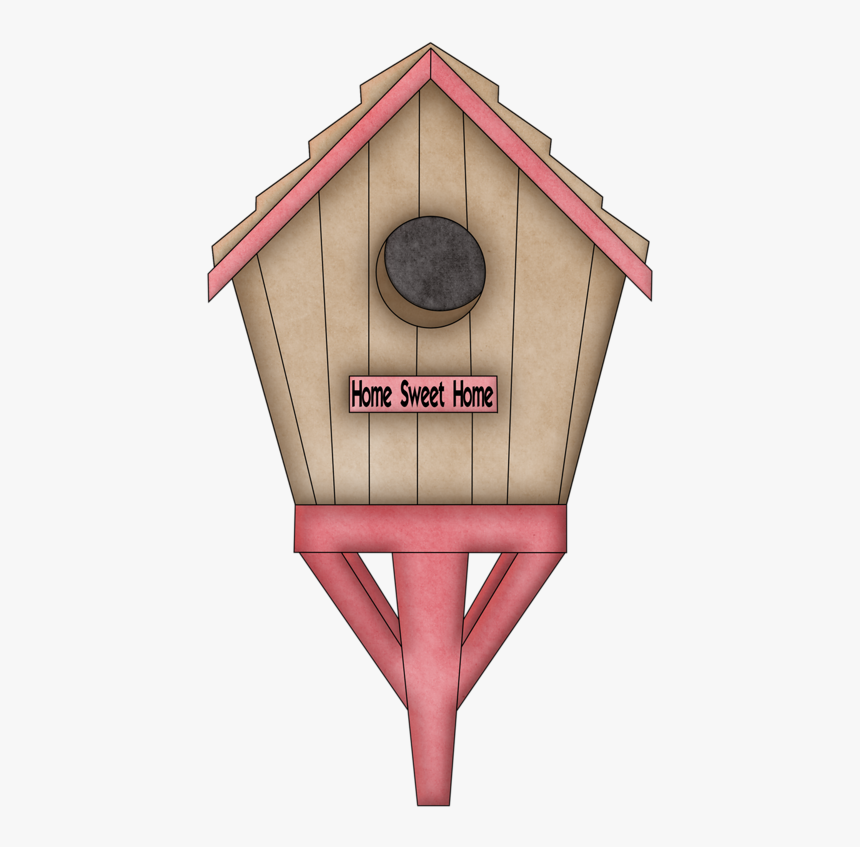 Home Sweet Home Birdhouse - Wood, HD Png Download, Free Download