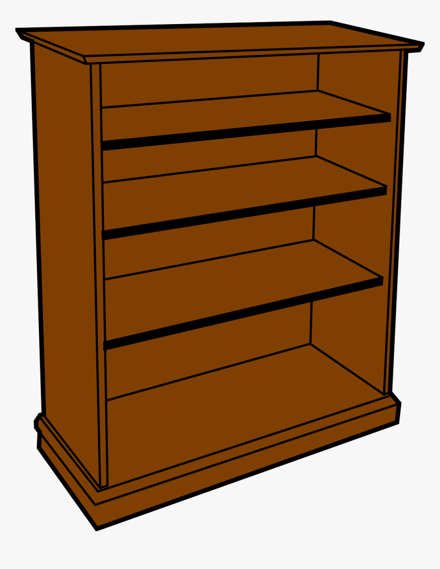 Transparent Bookshelves Clipart - Estante Clip Art, HD Png Download, Free Download