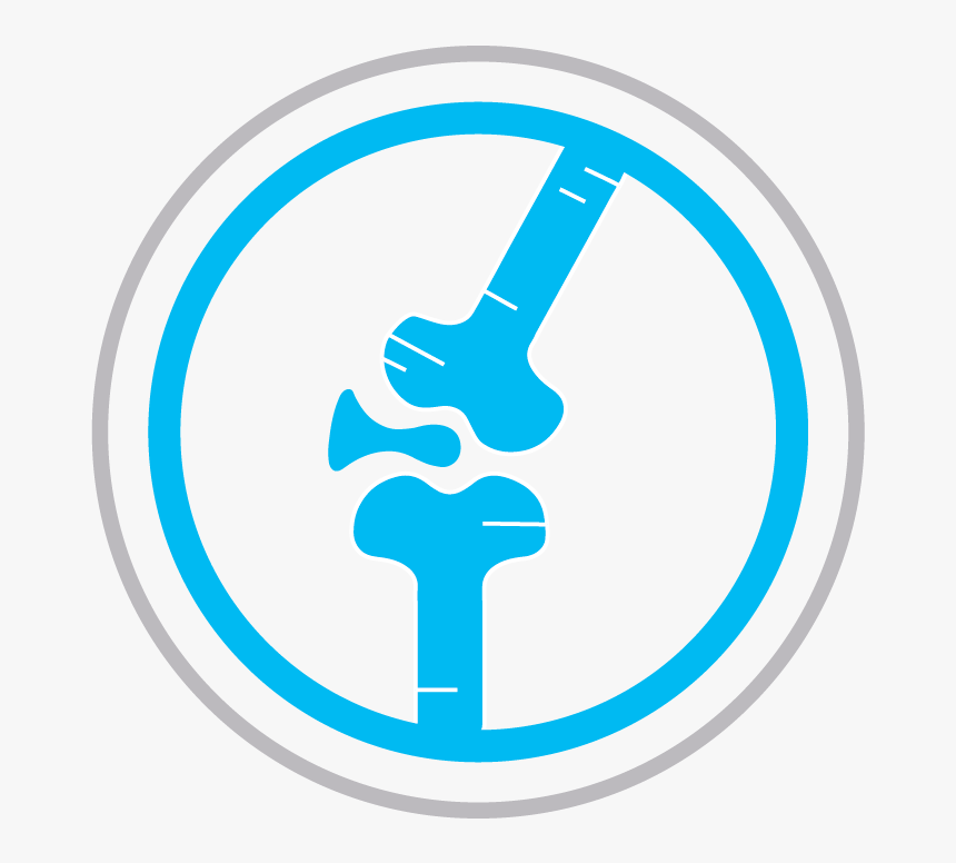 Arthroscopic Knee Surgery Icon - Knee Joint Logo Png, Transparent Png, Free Download