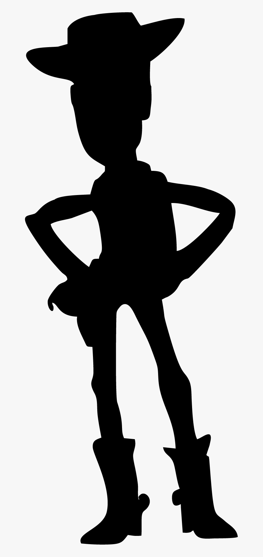 Woody Toy Story Svg , Transparent Cartoons - Toy Story Silhouette Svg, HD Png Download, Free Download