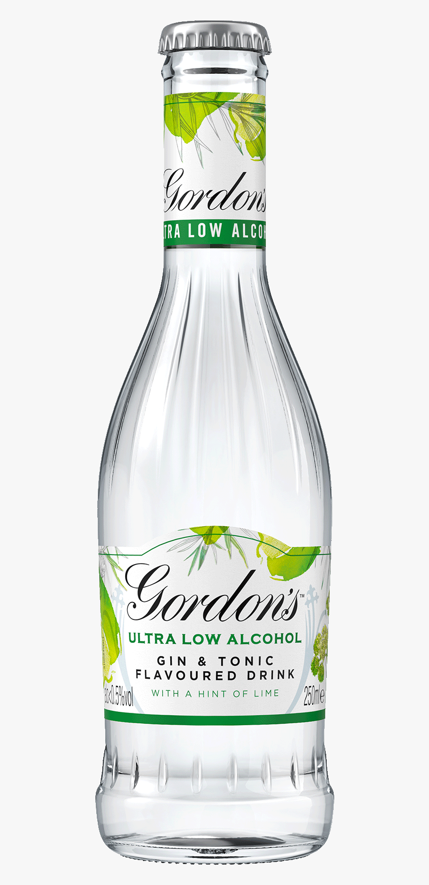 Image - Gordons Ultra Low Alcohol Gin And Tonic, HD Png Download, Free Download