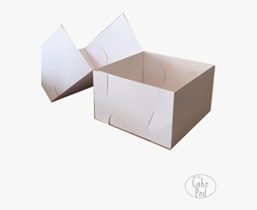 Cake Boxes- Square White Milk Cardboard - Plywood, HD Png Download, Free Download