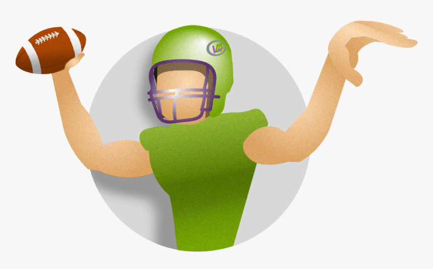 Transparent Football Icon Png - Kick American Football, Png Download, Free Download