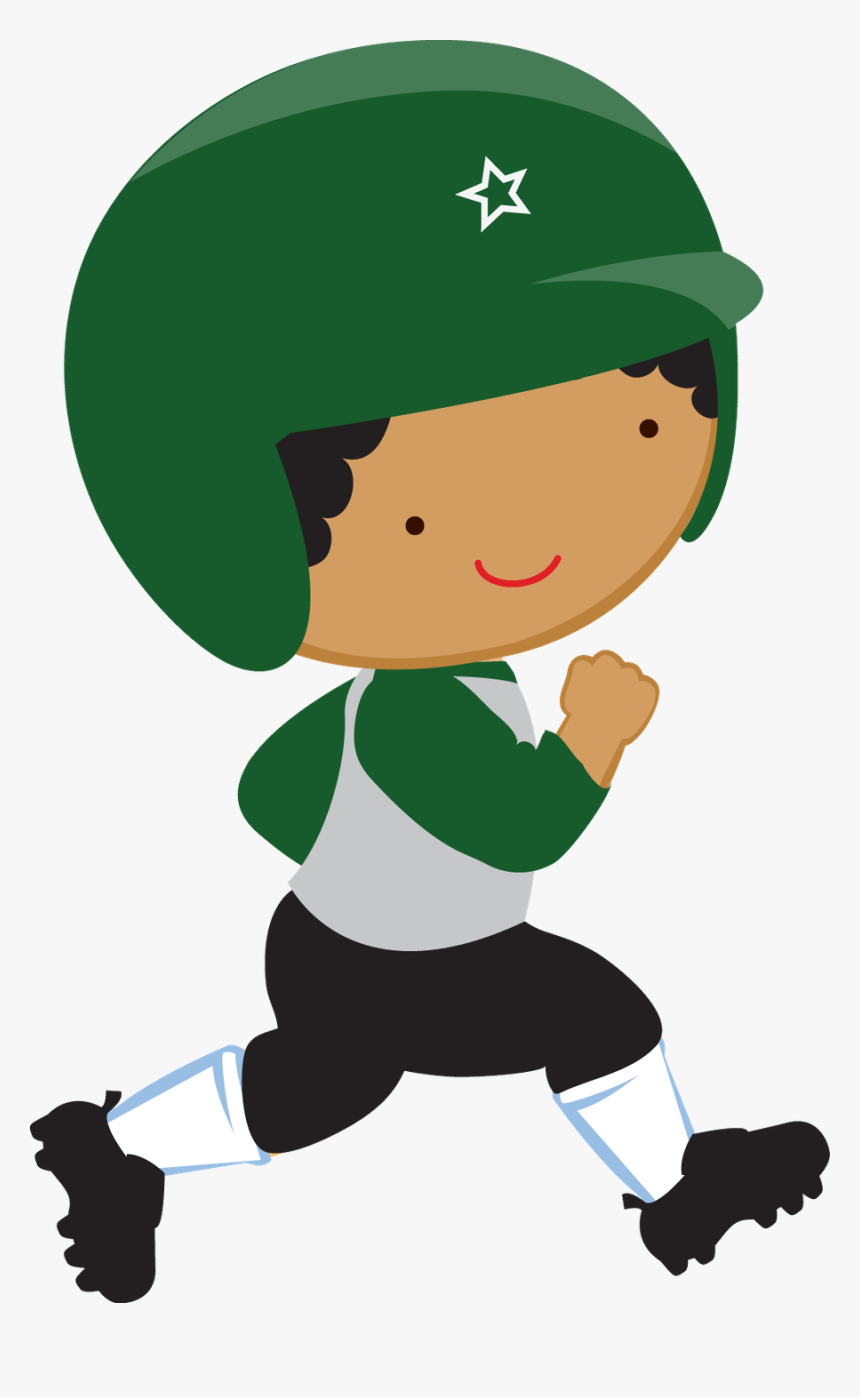 Cute Baby Baseball Player Cartoon, HD Png Download, Free Download