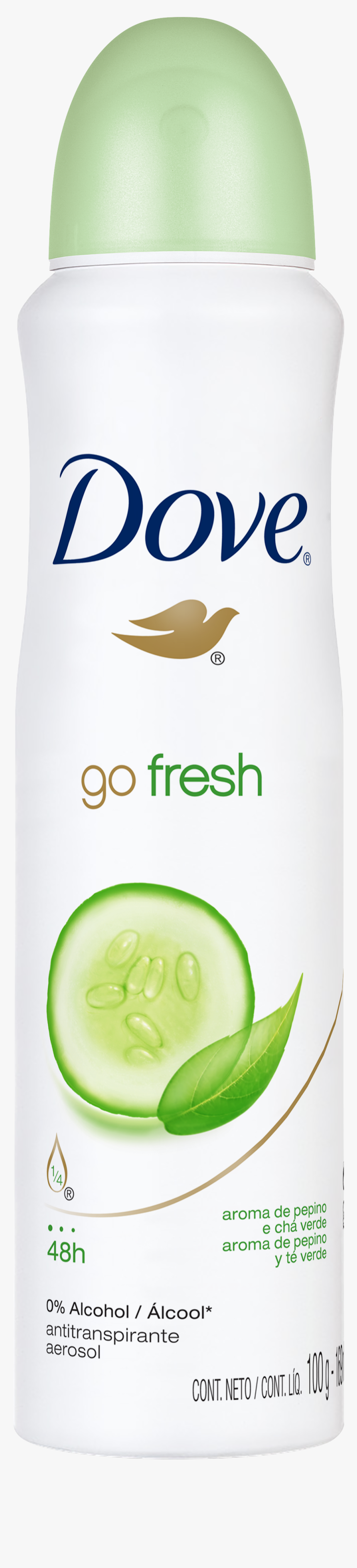 Dove Antitranspirante En Aerosol De Pepino Y Té Verde - Dove Soap, HD Png Download, Free Download