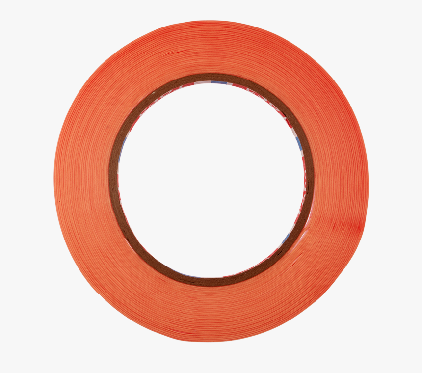 Tesa 4965 Double-sided Adhesive Red Tape - Circle, HD Png Download, Free Download