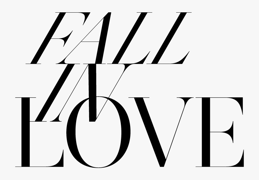 Fall In Love Custom Type, HD Png Download, Free Download