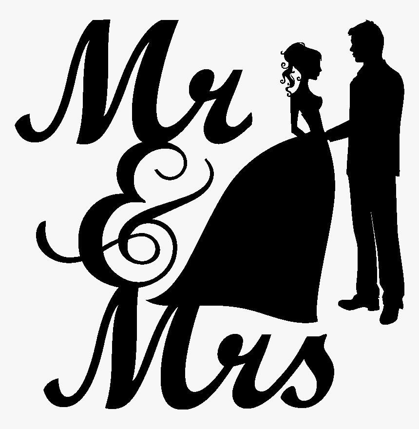 Wedding Invitation Mrs - Mr I Mrs Png, Transparent Png, Free Download