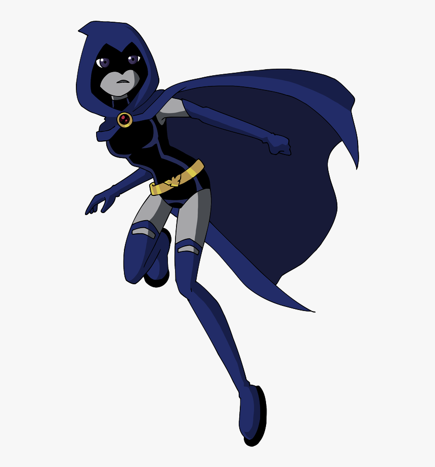 Tt Raven Flying By Glee Chan-d61pfe2 - Teen Titans Raven Flying, HD Png Download, Free Download