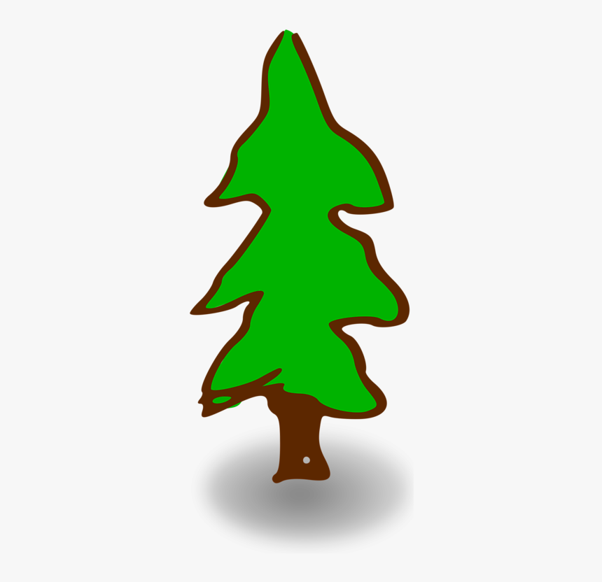 Clip Art Tree Free Stock Photo - Tree Cartoon Transparent Background, HD Png Download, Free Download