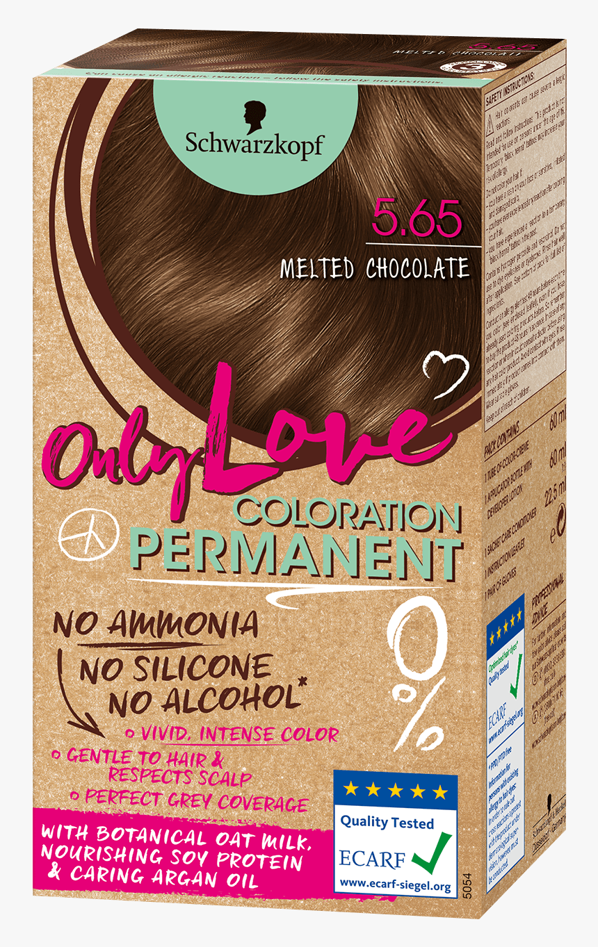 Only Love Com Coloration Permanent 5 65 Melted Chocolate - Only Love Permanent Hair Dye, HD Png Download, Free Download