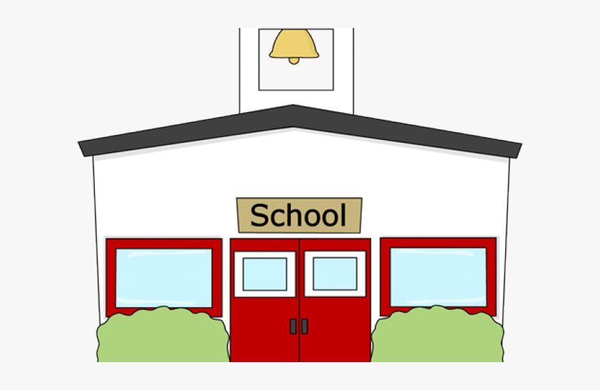 School Building Clipart - School Clipart No Background, HD Png Download, Free Download
