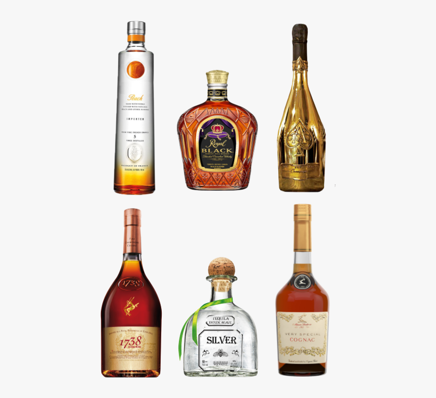 Alcohol Bottles, HD Png Download, Free Download