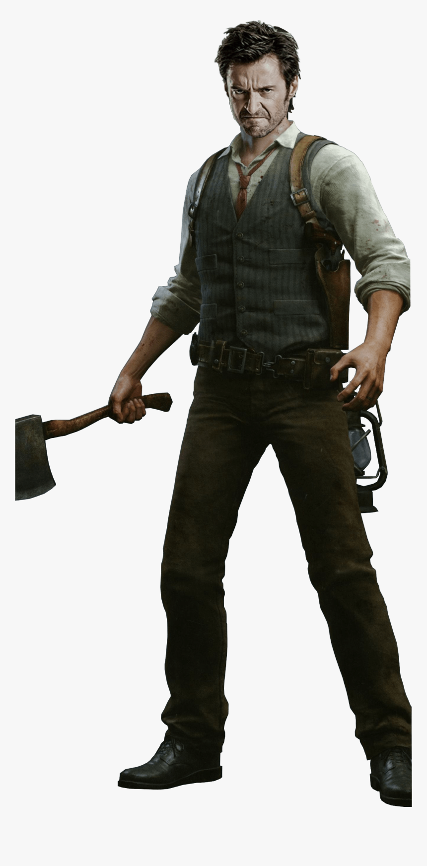 Inspired Hugh Jackman - Evil Within Action Figure, HD Png Download, Free Download