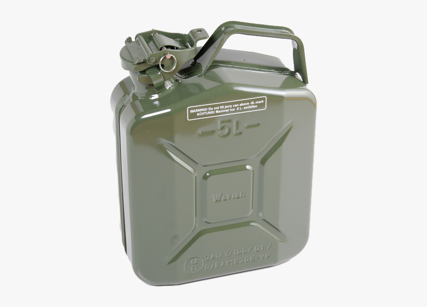 Jerrycan, Canister Png - Jerry Can 5 Litre, Transparent Png, Free Download