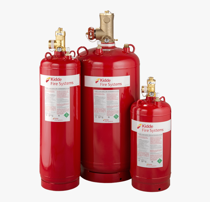 Photo Of Kidde Fm200 Fire Suppression System Tanks - Kidde Fire Systems Fm 200, HD Png Download, Free Download