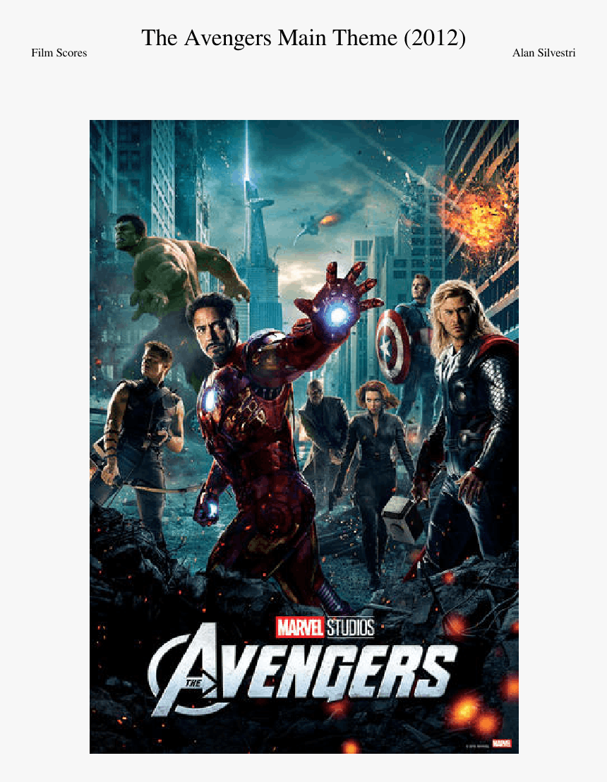 Avengers Movie Poster Png, Transparent Png, Free Download