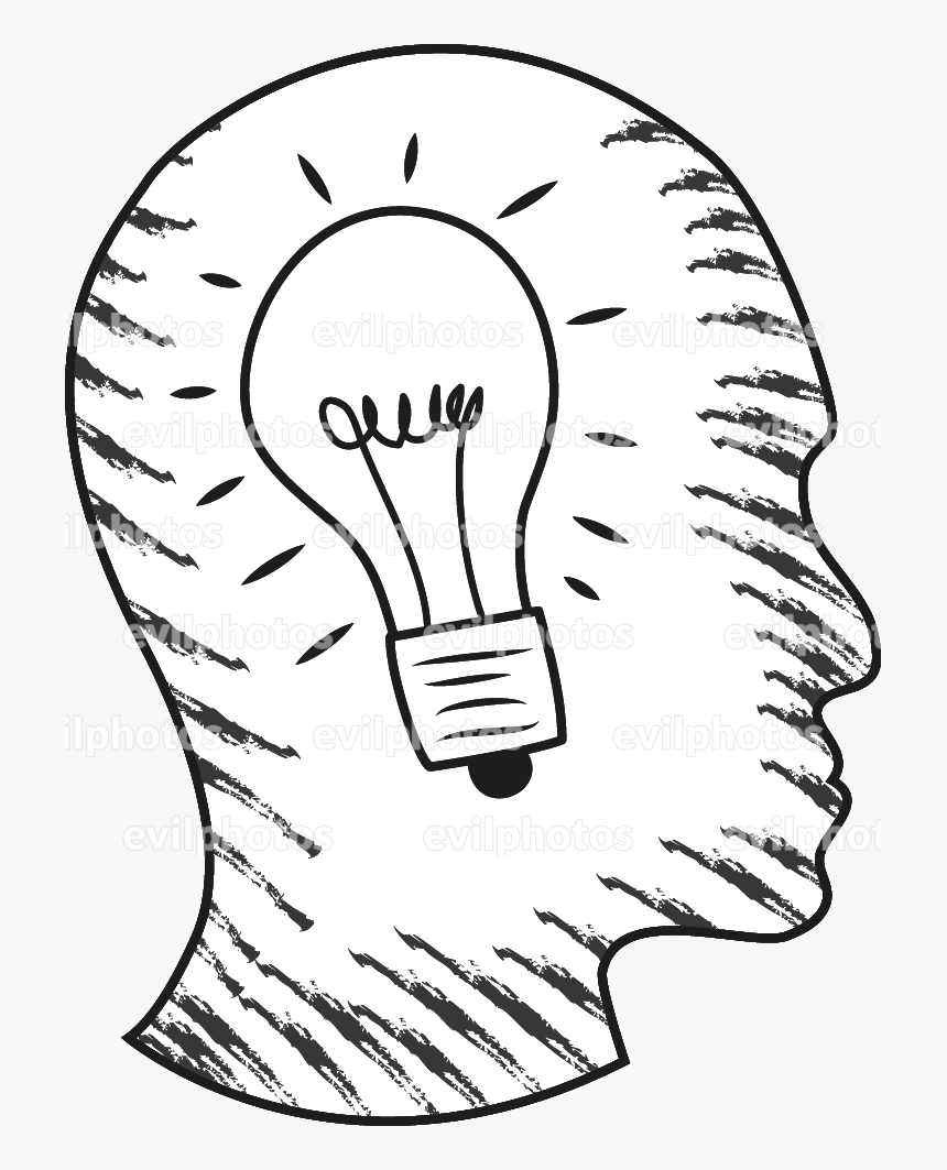 Brain Drawing Vector And Stock Photo - Drawing, HD Png Download, Free Download