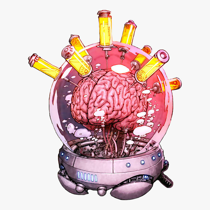 Sci Fi Brain In A Jar, HD Png Download, Free Download